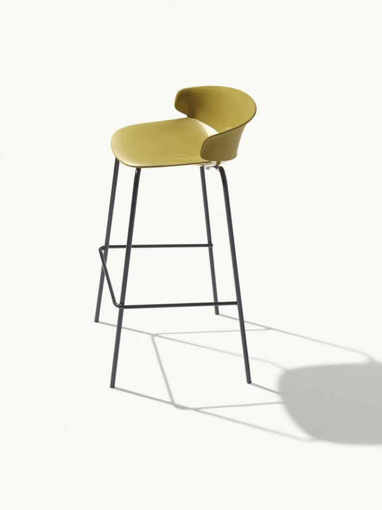 Classy Collection yellow bar stool 