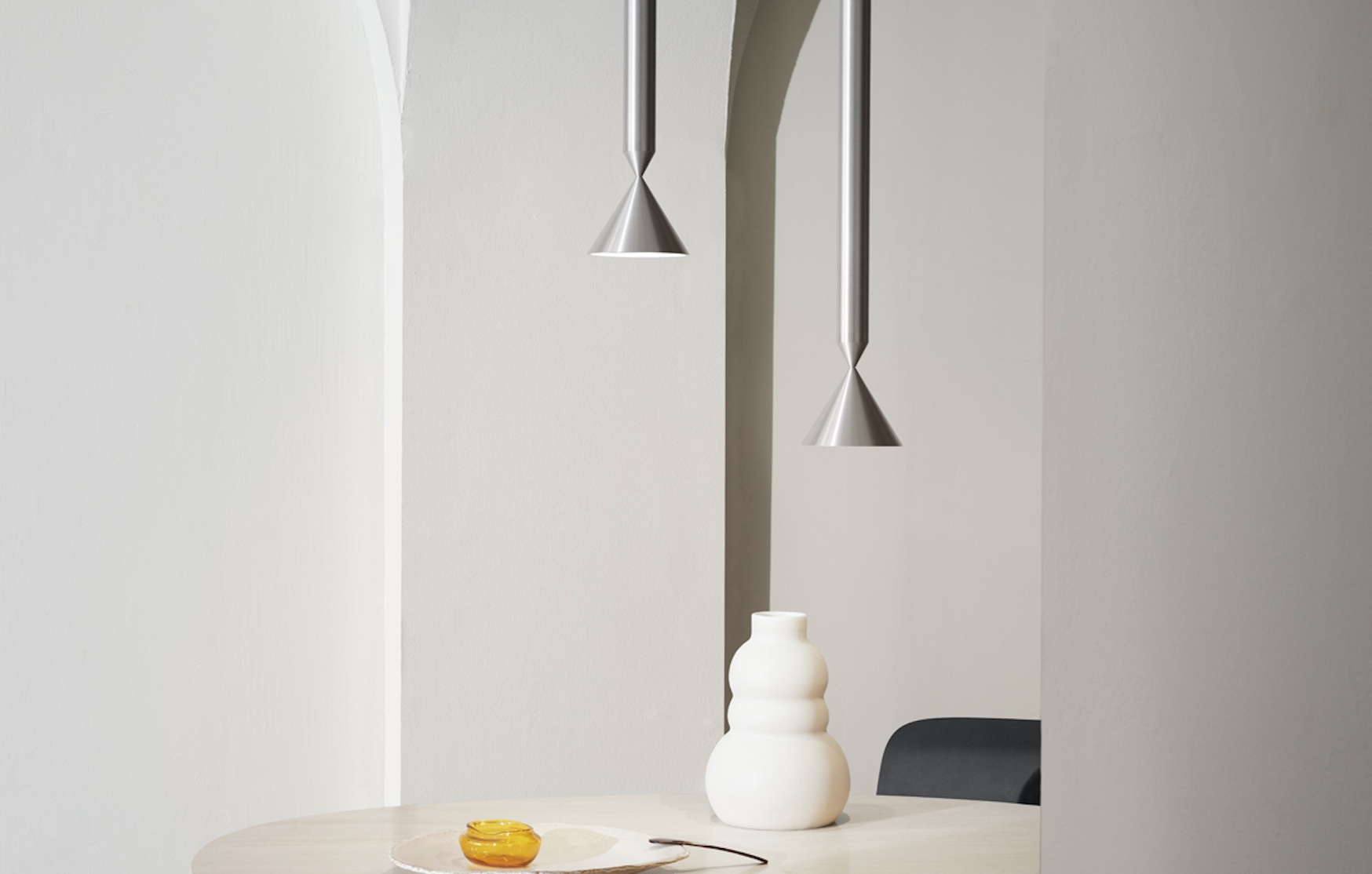 Cool Conical Pendant from Pholc and Global Lighting