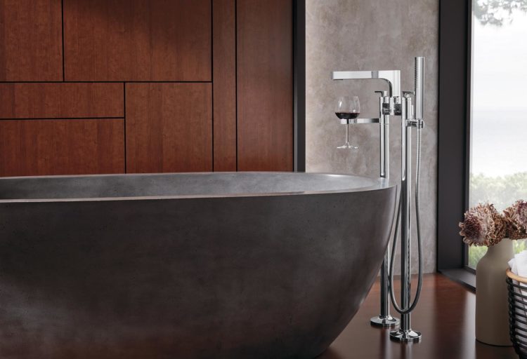 Brizo’s Kintsu is an Eclectic Bath Collection