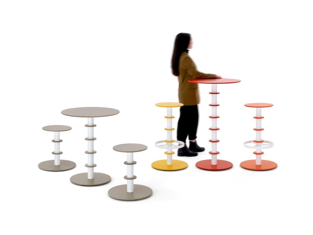 VittEr POP Collection stools various colors