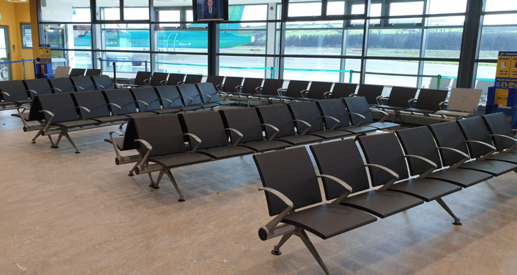 Inspec Flite seating airport brown