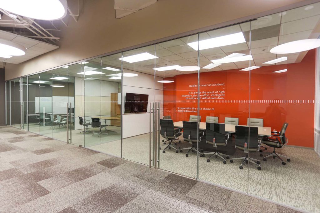 Alur Glass Walls conference room