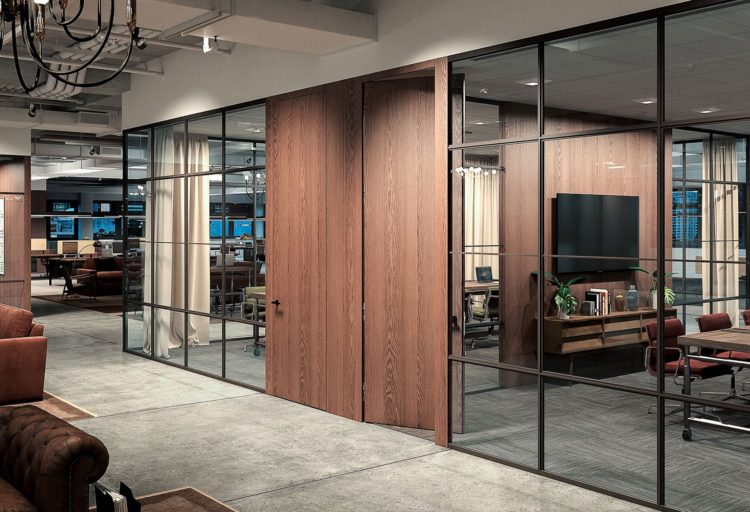 Modernus Fimo doors in office