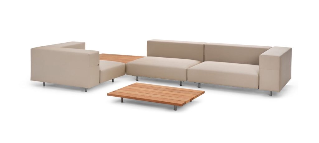 Extremis Walrus Sofa modular with corner and tables