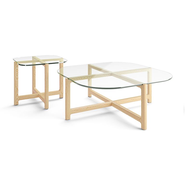Gus* Modern's Quarry End Table coffee and end heights different sizes