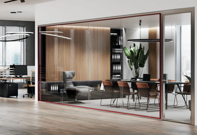 A New Look for Architectural Glass Partitions