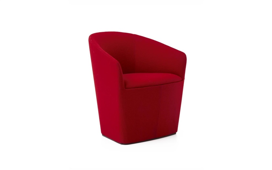 Andreu World Brandy Chair red