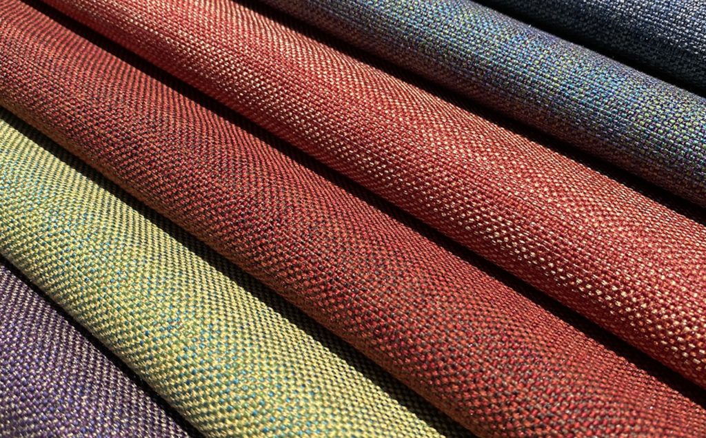 Unika Vaev Ragtime textile detail different colors