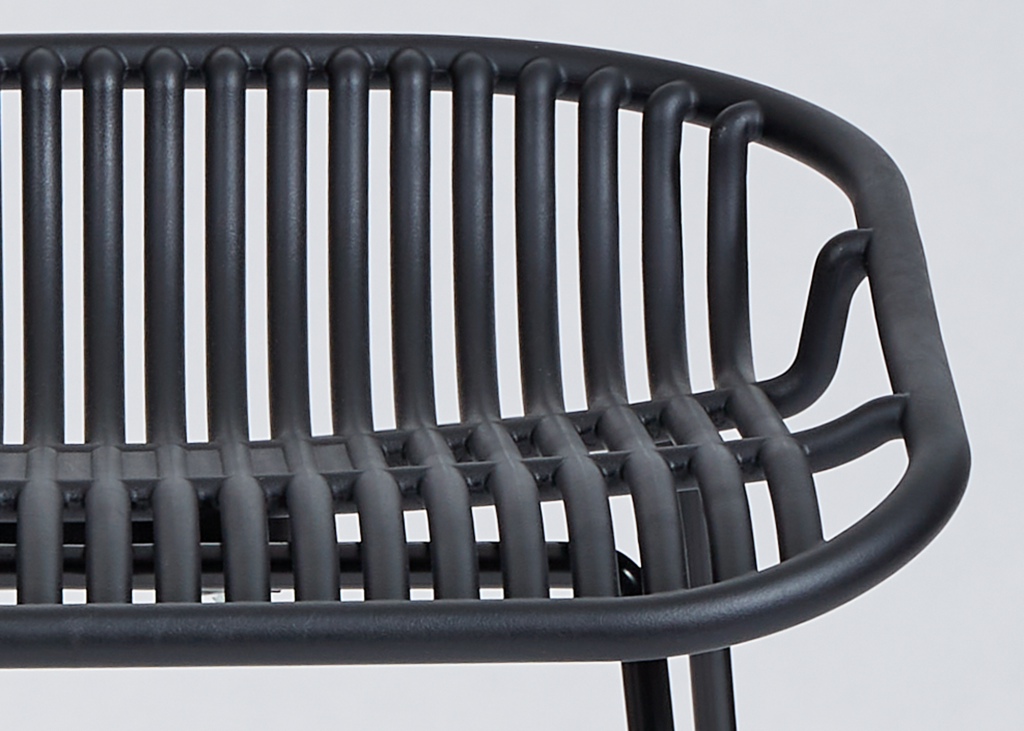 Etc. Avey barstool detailed view of seat