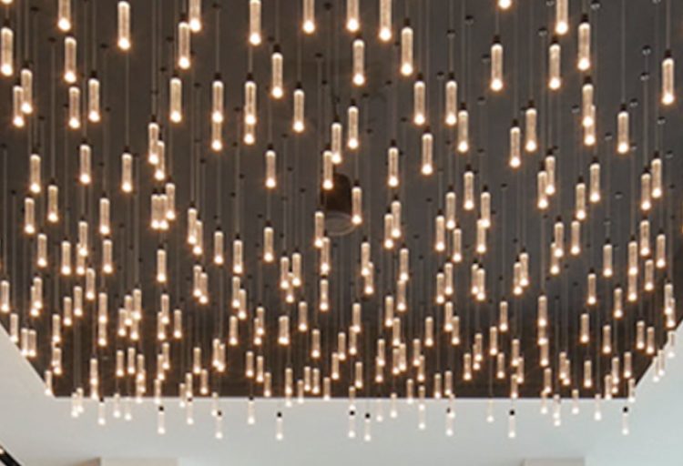 Archilume and Banks Landl Lighting Design Create a Sparkling Cove of Light for L.A.’s Watt Plaza Lobby