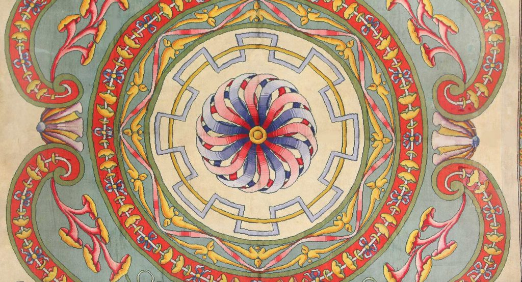 Nazmiyal Spanish Art Deco rug