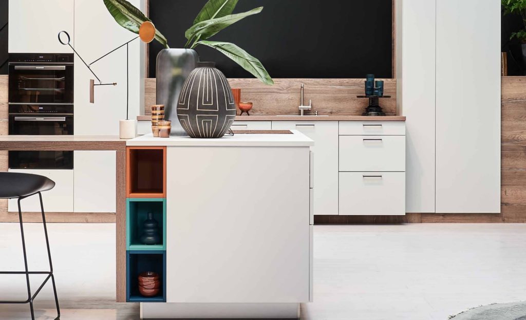 PerfectSense white kitchen cabinetry 