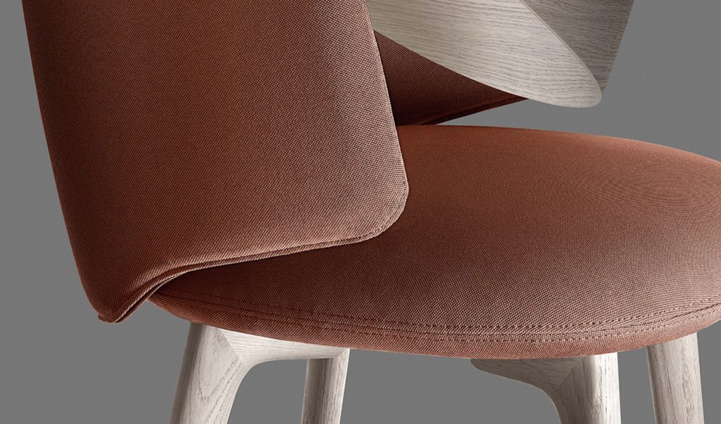 Detail of Universal Chair seat