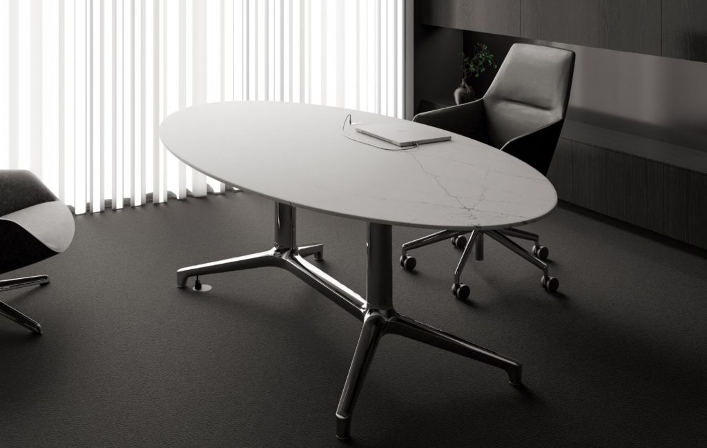 Helm desk white other angle