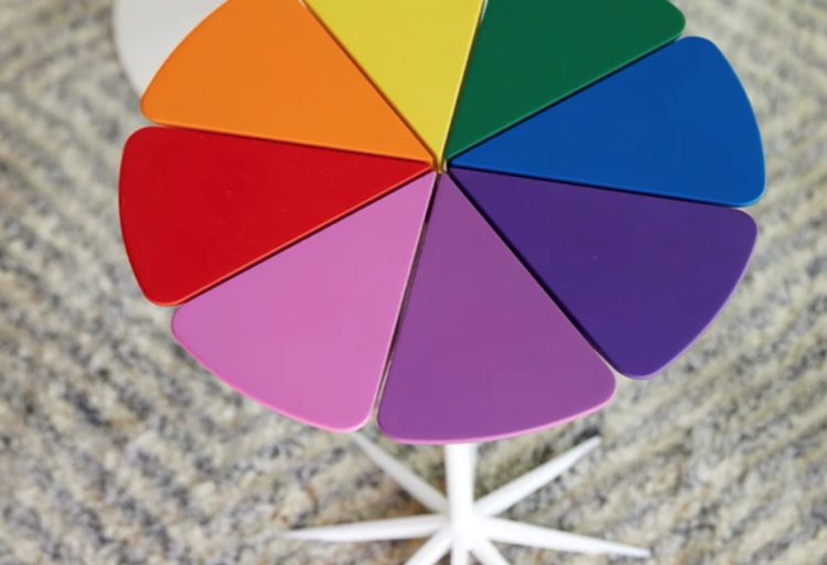 Knoll Celebrates Pride Month with the Limited Edition Pride Petal Table
