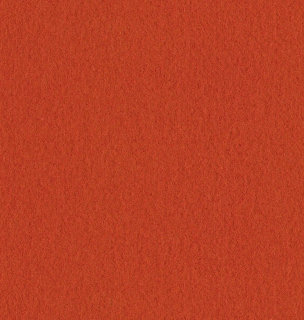 Orangy-red fabric swatch