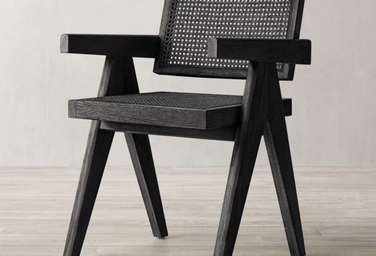 Jakob Cane Midcentury Dining Chair by RH