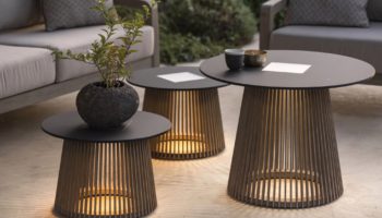 Tecka Table for Automatic Outdoor Lighting