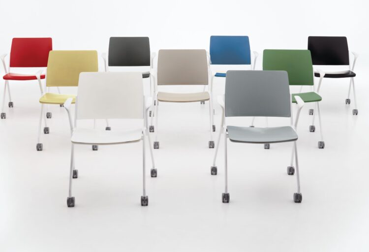 Teknion Kupp grouping in different colors