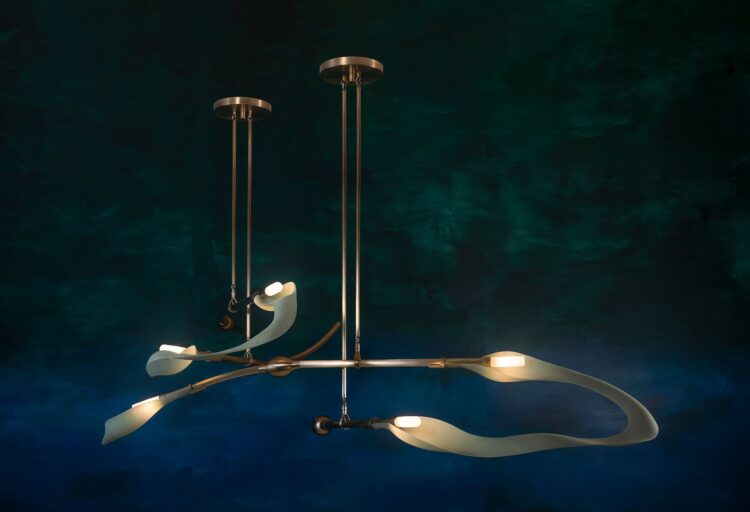 At Salone: Andrea Claire Studio debuts with the Pisces collection of Ocean-Inspired Lights