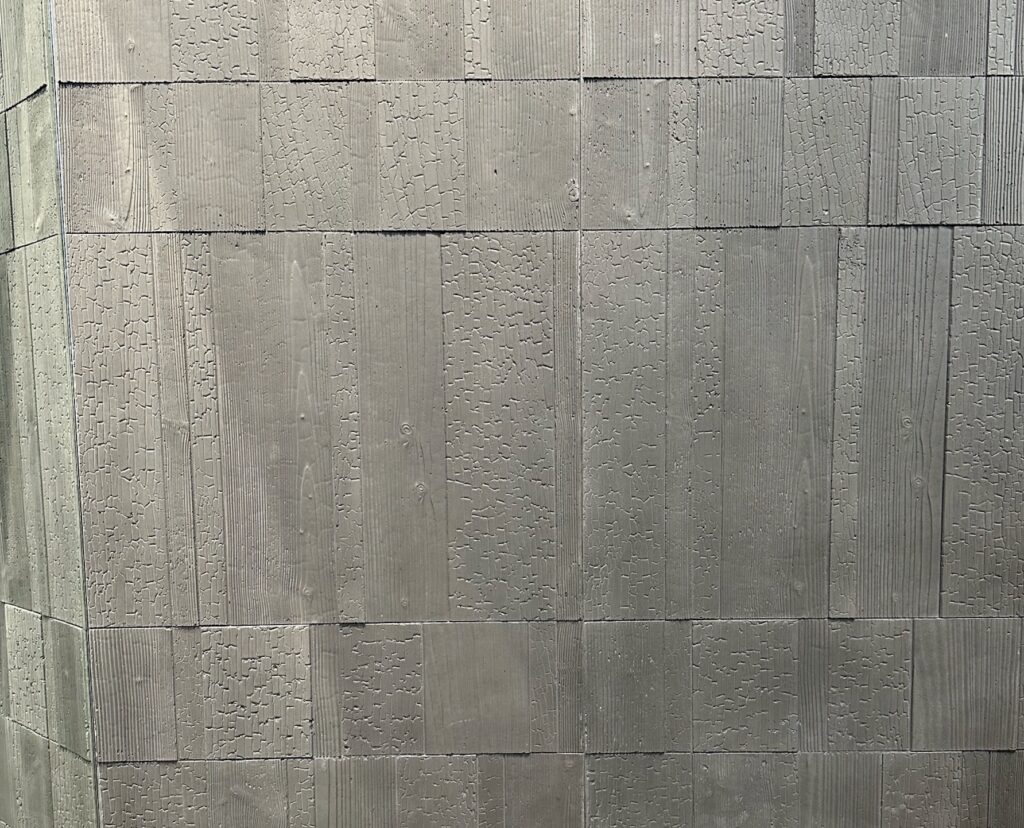 Panbeton graphite gray wall