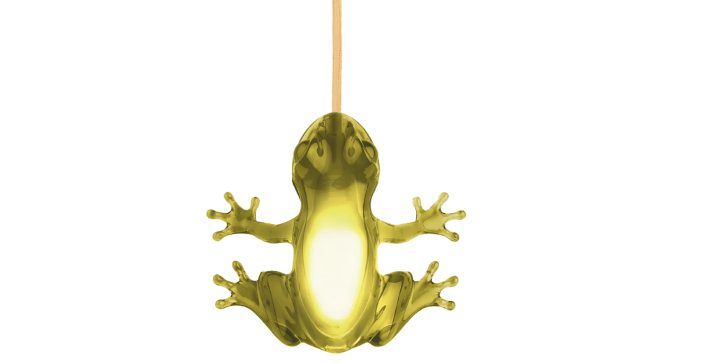 green frog light