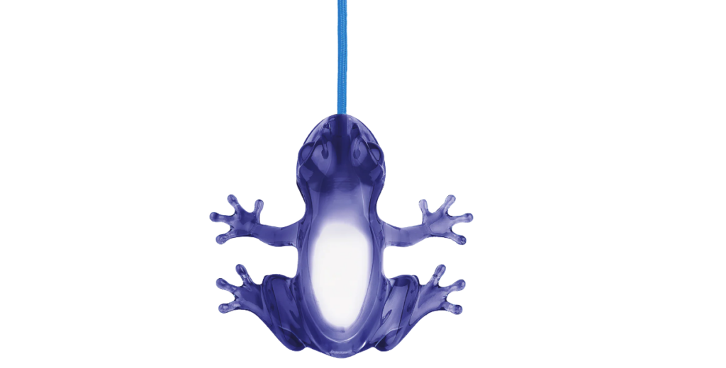blue frog lamp
