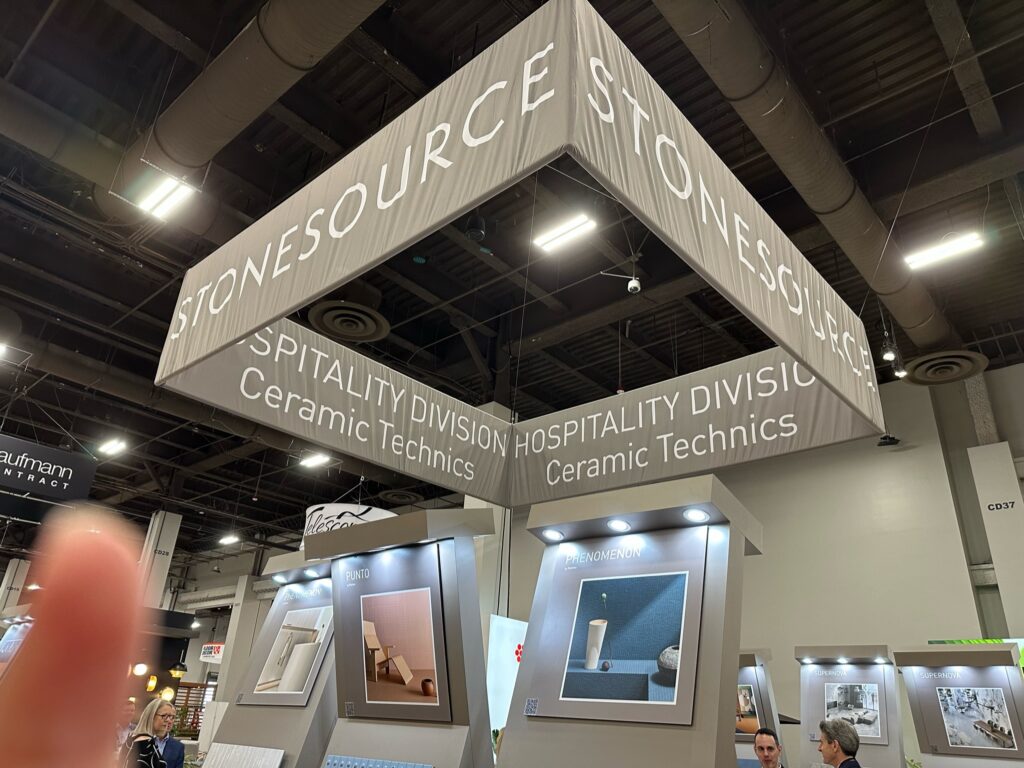 Stone Source booth at HD Expo