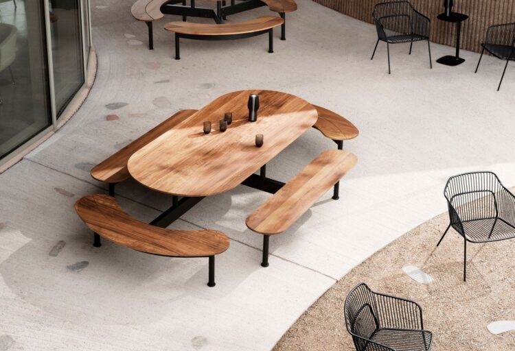 NeoCon 2023 Preview: Tables and Benches by Allermuir