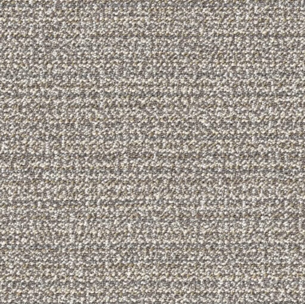Tweedy textile in gray/white