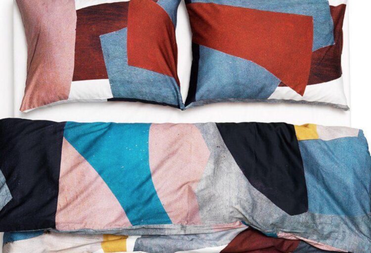 Casso bedding colorful abstract shapes