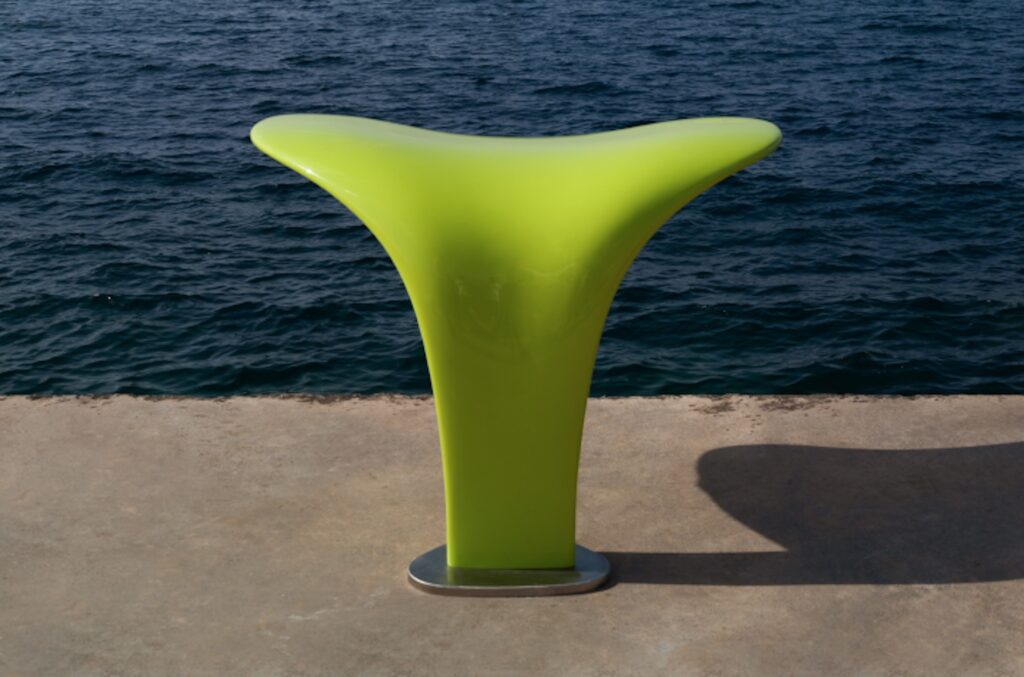 Whale Tail in green