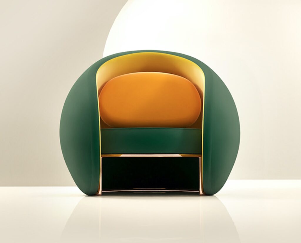 Mandarin Chair facing front