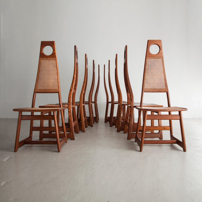 Parker table dining chairs