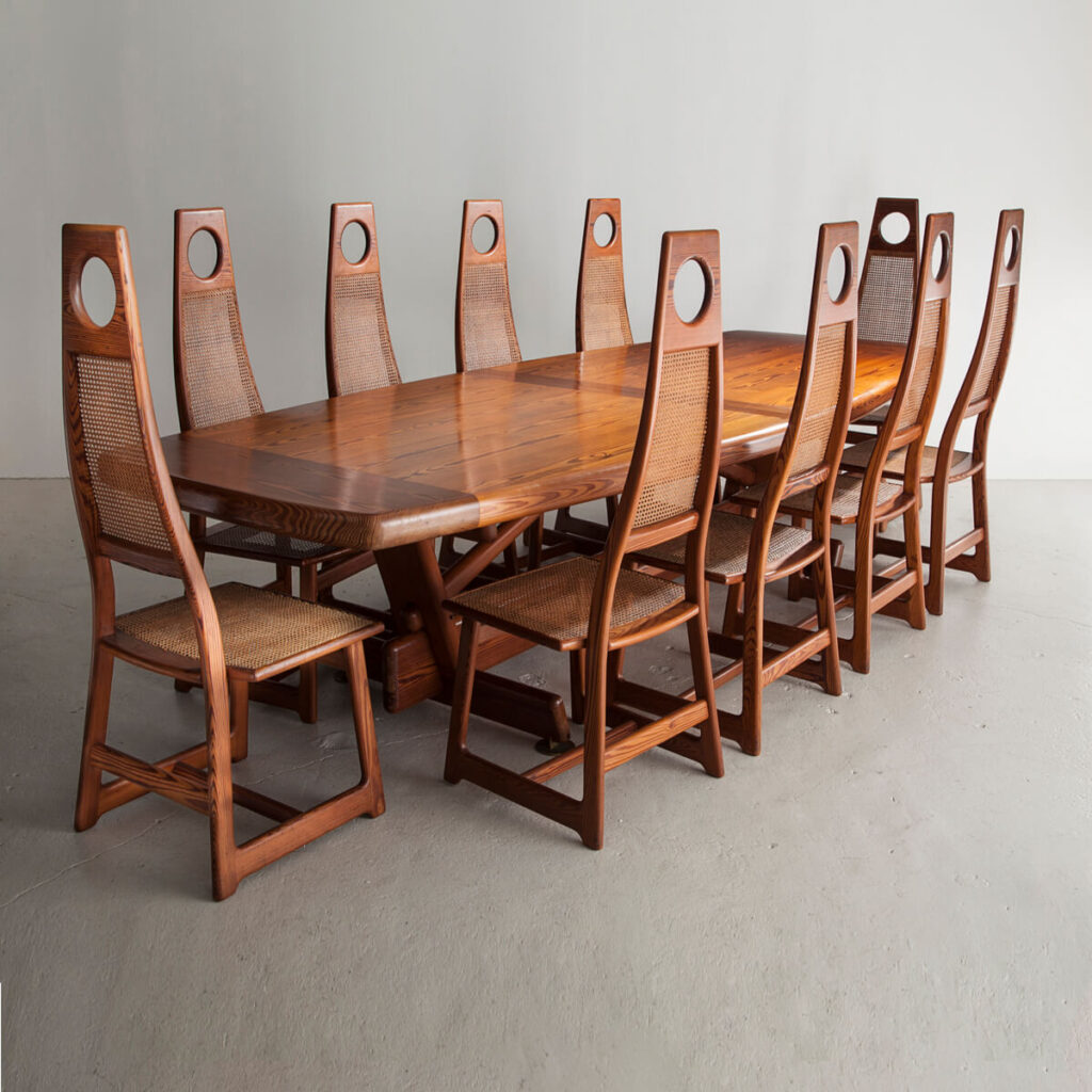 Parker dining table with chairs