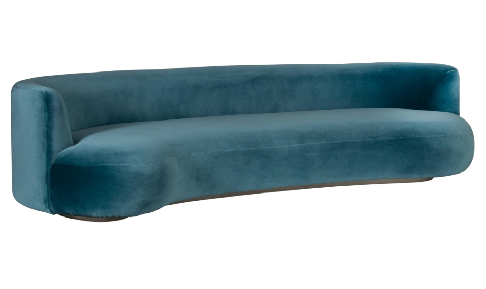 couch in Libertino textile