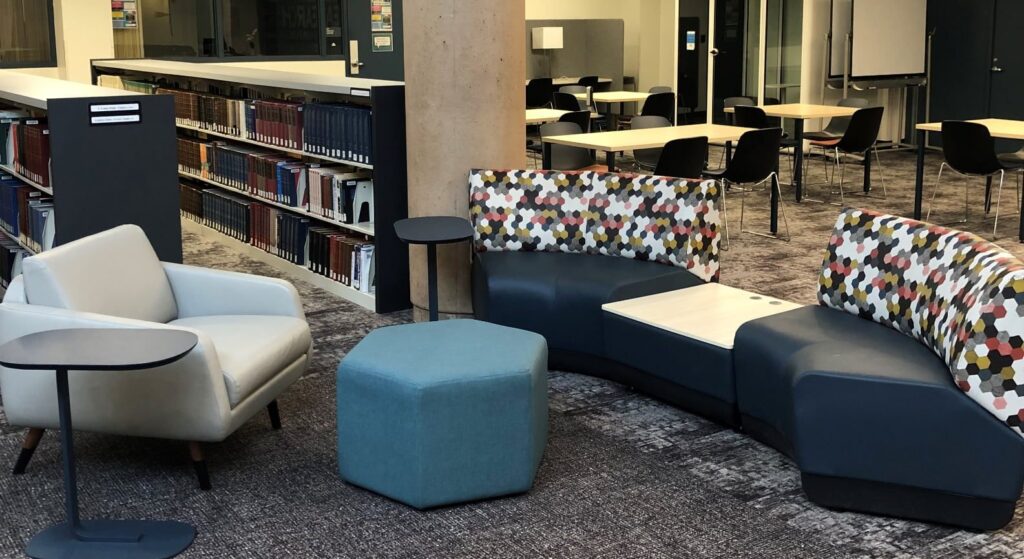 More seating at library
