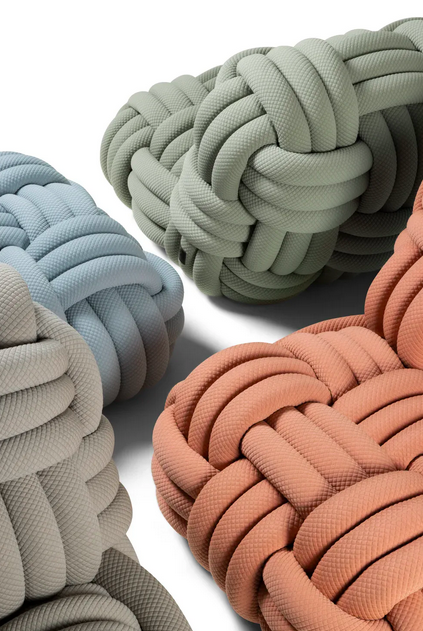 A selection of color options for Knitty Lounge Chair