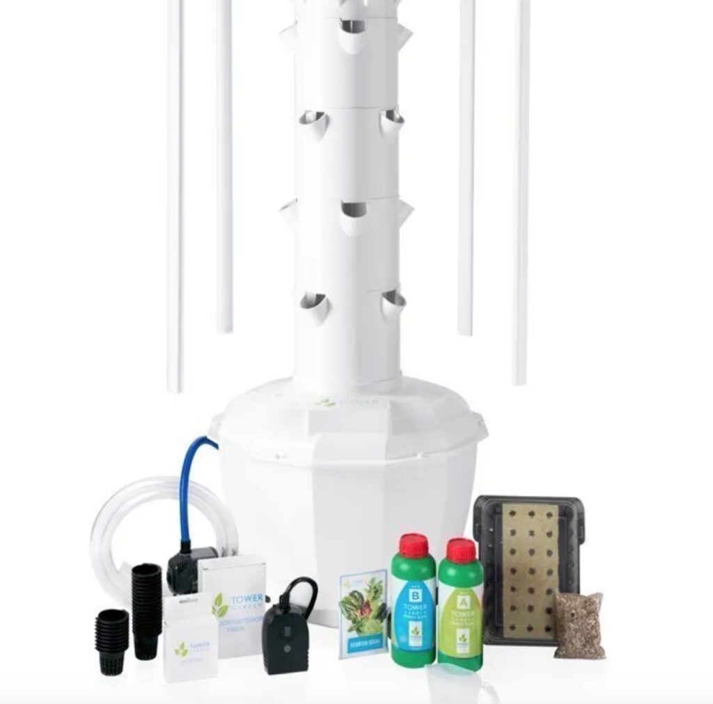 Grow Tower components