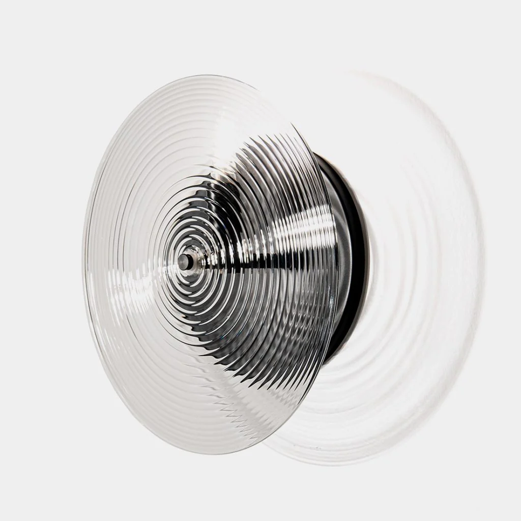 Rondel Sconce Clear