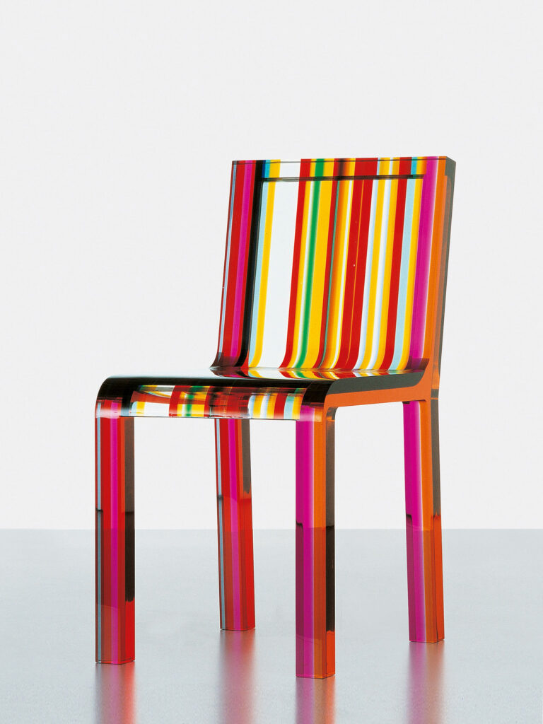 Bright image of Rainbow Chair by French designer Patrick Norguet
