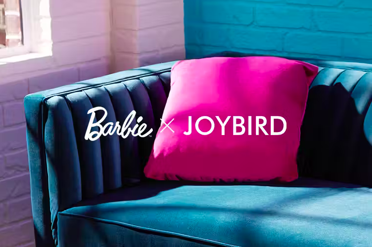 Barbie x Joybird collaboration image