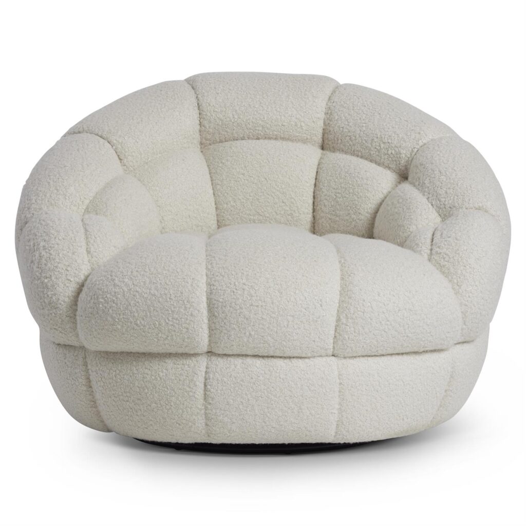 Coco Fabric Swivel Chair from Bernhardt Hospitality