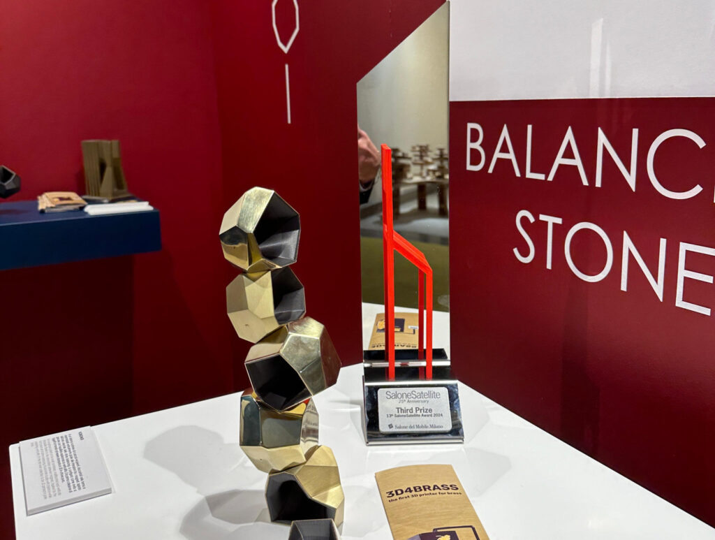 Balancing cups at Salone Satellite