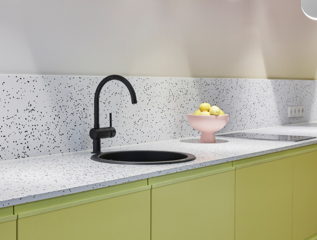 Polygood re-imagined as a kitchen countertop