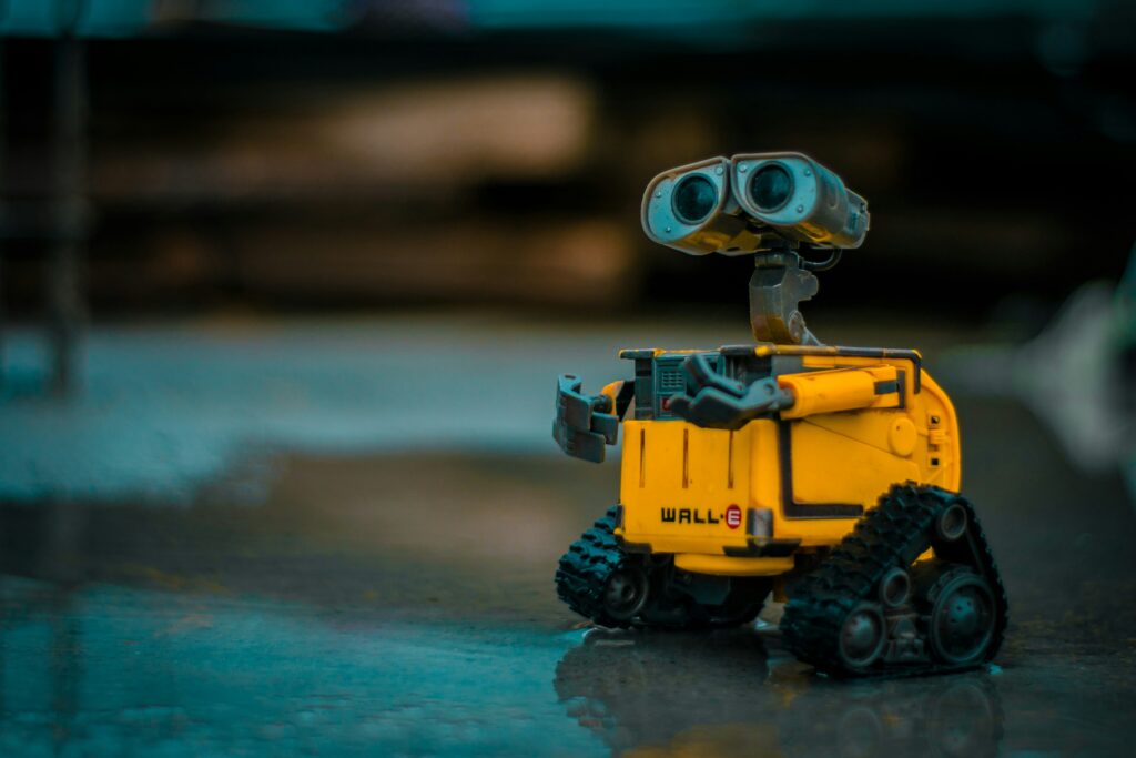 Wall-E looking sad
