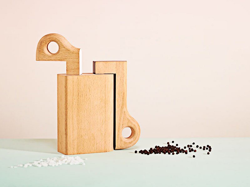 Cas Holman salt and pepper mill