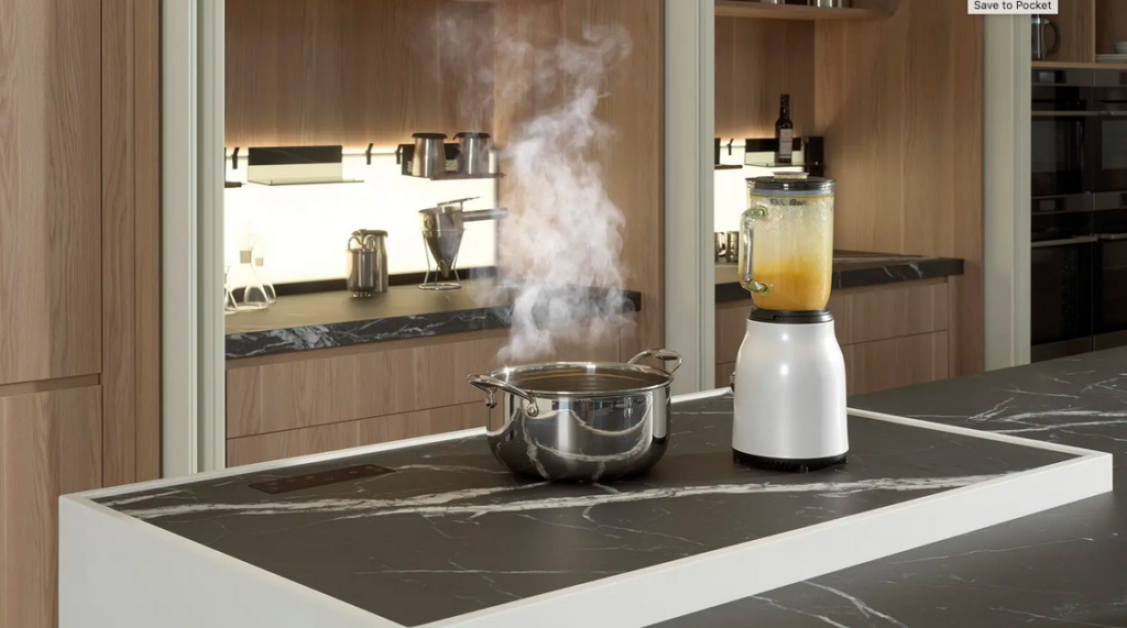 The SmartKitchen dual induction cooktop 