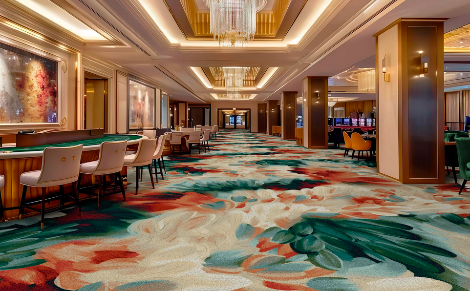 Awaken by Shaw Contract as flooring in a casino
