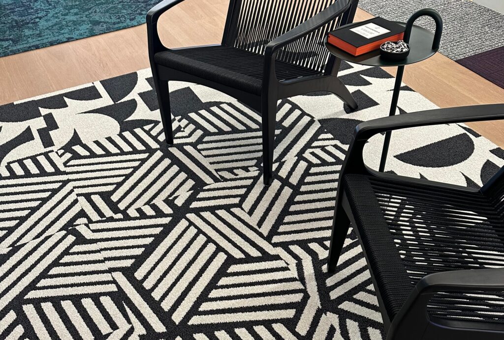 Andy carpet tile at Shaw Contract at NeoCon 2024